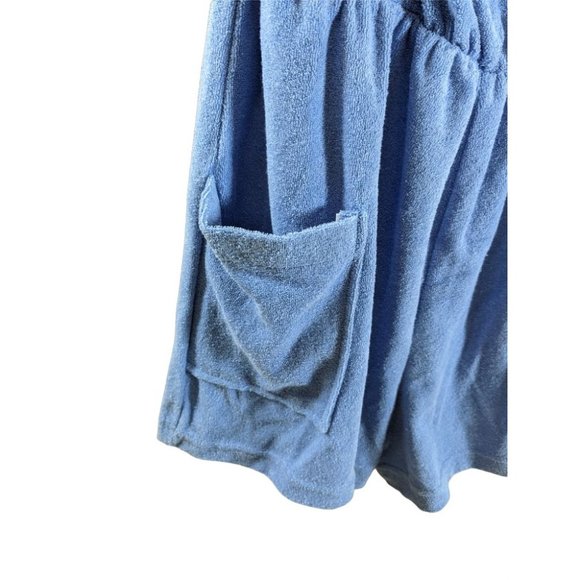 NWT Vintage Terrycloth Romper Jumper Gloria's Fashions Coverup Blue - Large - Picture 4 of 12